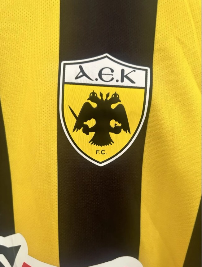 AEK FC Home Man Jersey 2025-26