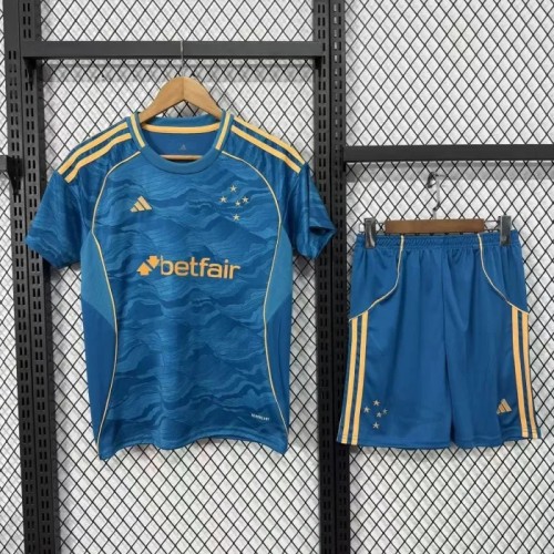 Cruzeiro Third Kids Suit 25/26