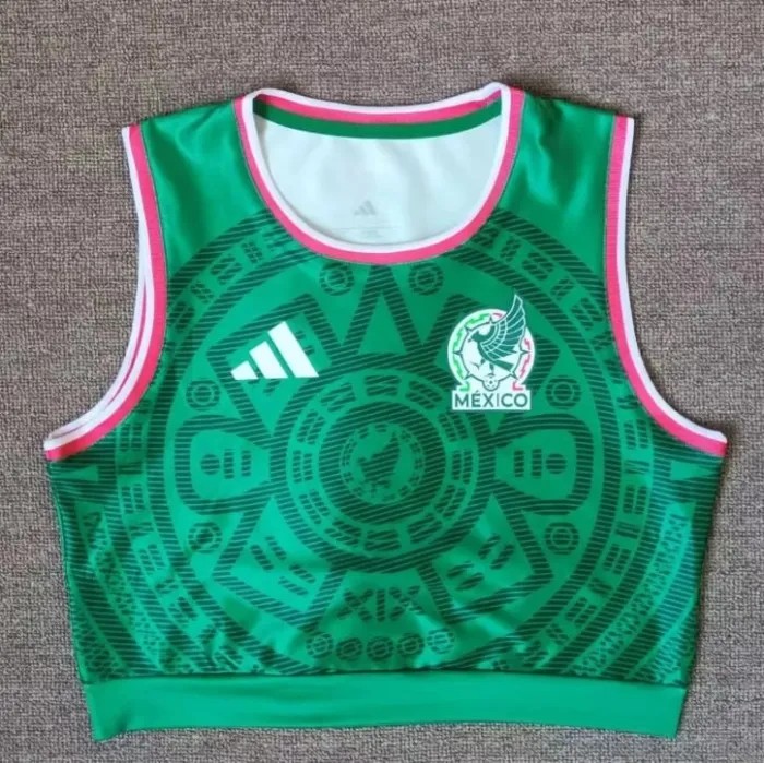 Mexico 2026 World Cup Home Women Vest Jersey