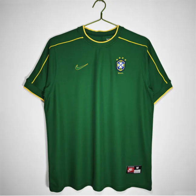 Brazil Goalkeeper Retro Jersey 1998