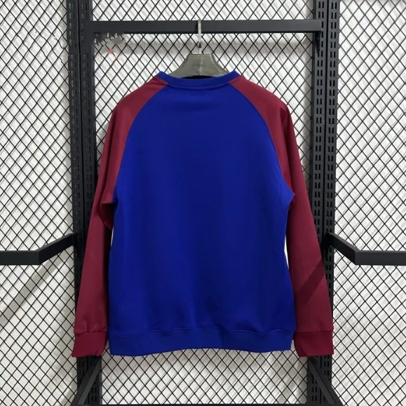 Barcelona Hoodless Sweatshirt Training Jersey 25/26