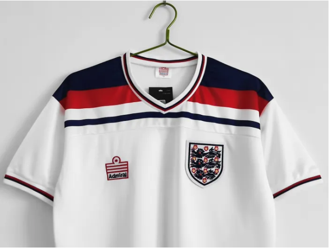 England Retro Home Jersey 1980-83
