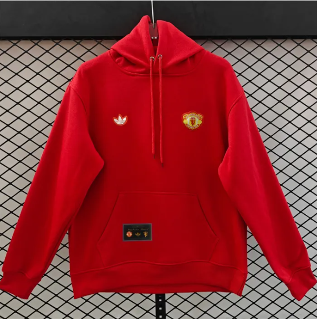 Manchester United Hoodie Sweatshirt Training Jersey 25/26 (Multiple colors)