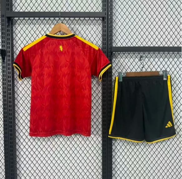 Belgium 2026 World Cup Home Kids Suit & Socks