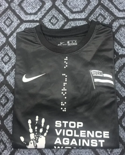 SK Sturm Graz 2026 “Stop Violence Against Women” Special Man Jersey