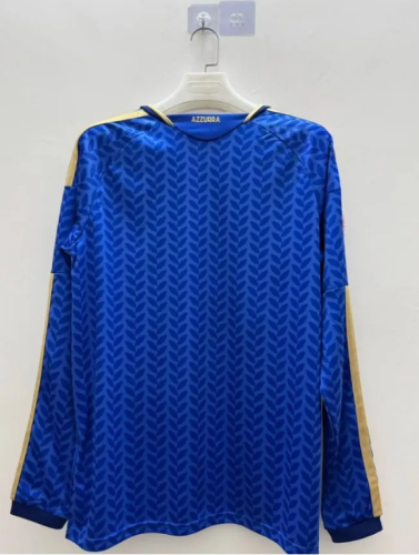 Italy 2026 World Cup Home Long Sleeve Men Jersey
