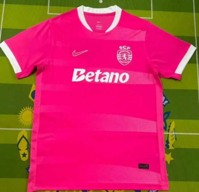 Sporting Lisbon Pink Man Jersey 26/27