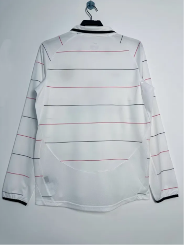 Manchester United Away Long Sleeve Retro Jersey 2003/05