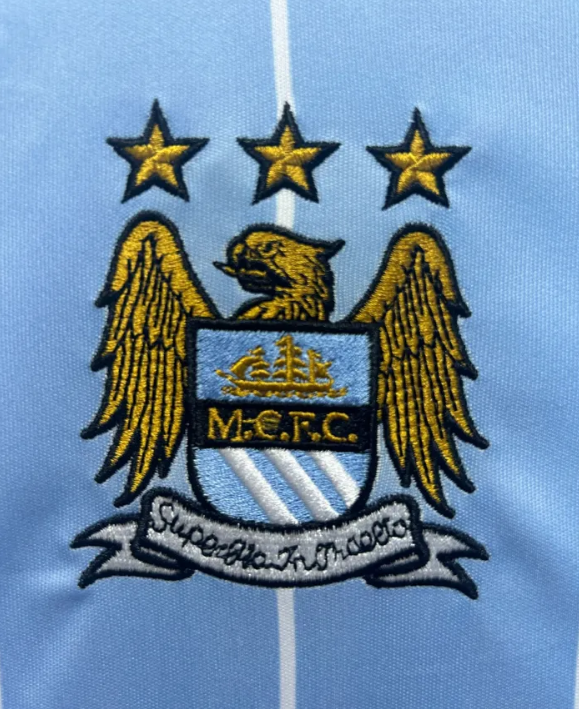 Manchester City Home Retro Jersey 2007/08