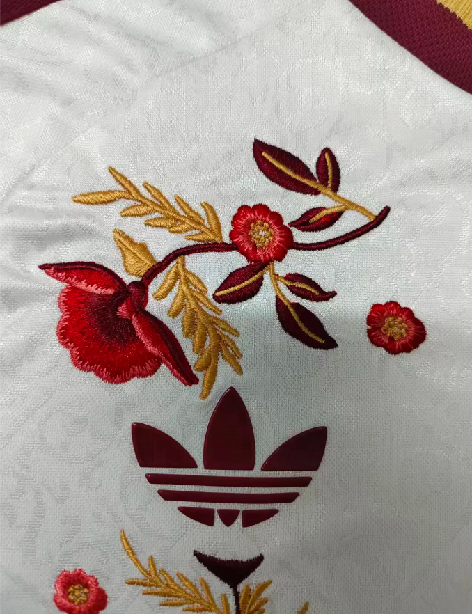 Spain National Team 2026 Away Shirt | Handcrafted Floral Embroidery