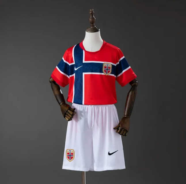 Norway Women's Team Euro 2025 Home Kids Suit