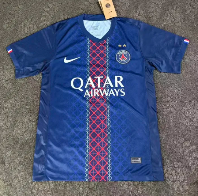 Paris Saint Germain Home Men Jersey 25/26（2 Stars）