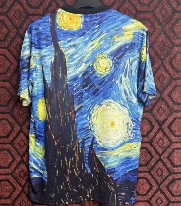 Ajax X Van Gogh The Starry Night Edition Man Jersey 2023/24