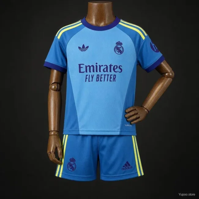 Real Madrid Goalkeeper Kids Suit 26/27