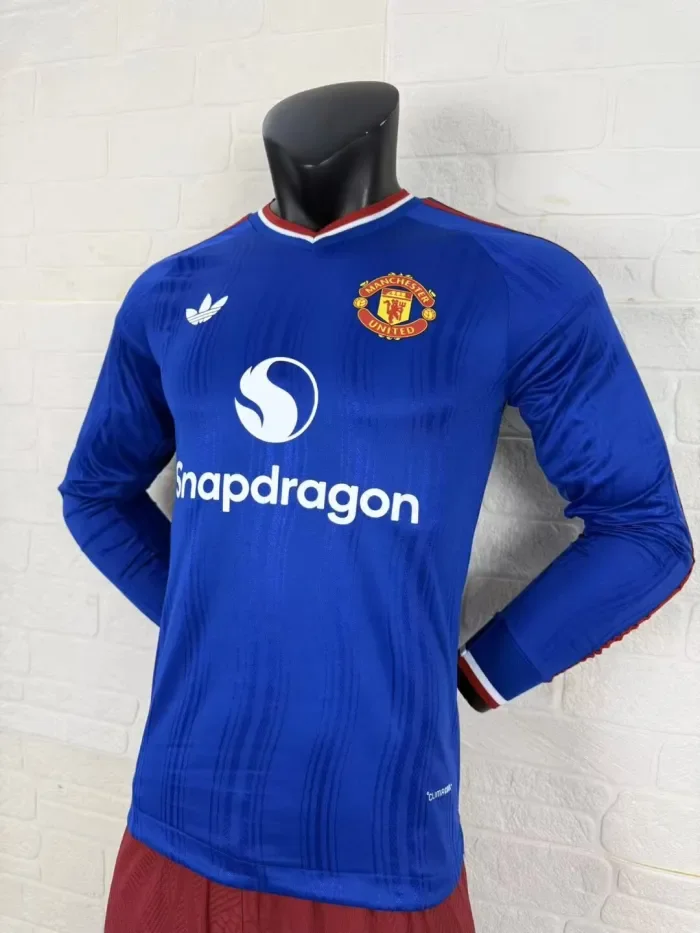 Manchester United Away Long Sleeve Player Jersey 26/27
