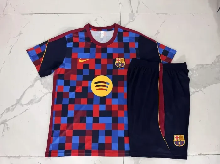 Barcelona Training Short Sleeve Suit 26/27