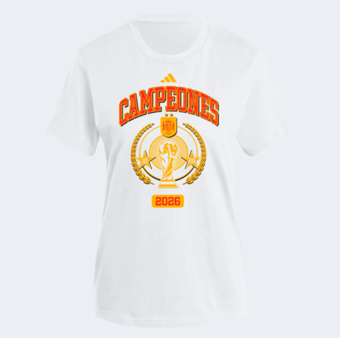 España Campeones 2026 World Cup Victory Commemorative T Shirt