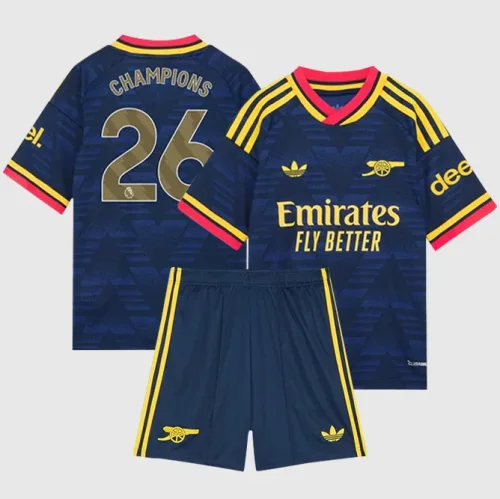 Arsenal Away Champions Kids Suit 26/27