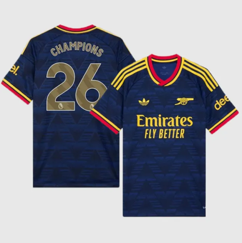 Arsenal Away Champions Man Jersey 26/27