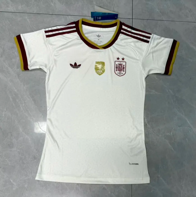 Spain 2026 World Cup Away Women Jersey (2 stars)