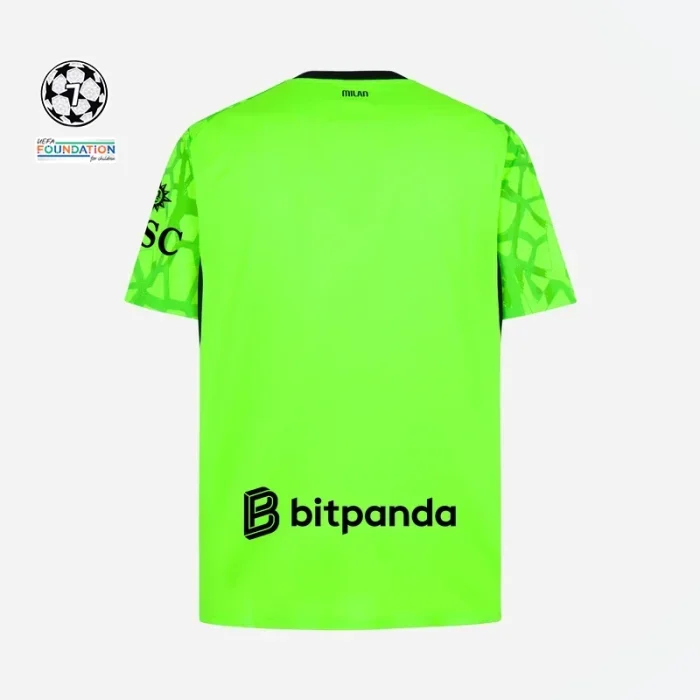 AC Milan Green Goalkeeper Kids Suit 26/27