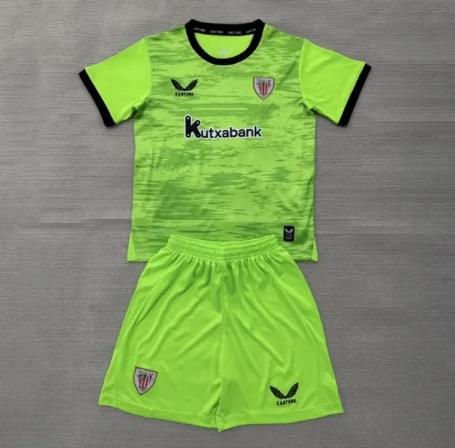 Athletic Bilbao Green Goalkeeper Men Jersey Suit 26/27