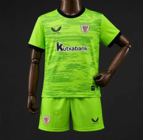 Athletic Bilbao Green Goalkeeper Kids Suit 26/27