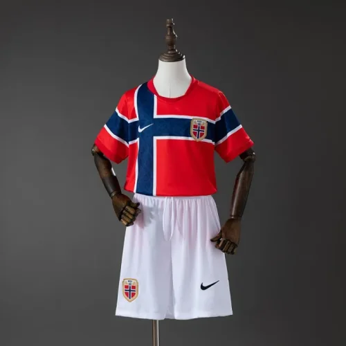 Norway 2026 World Cup Home Kids Suit & Socks