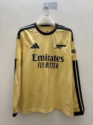 Arsenal Third Champions Men Long Sleeve Jersey 26/27