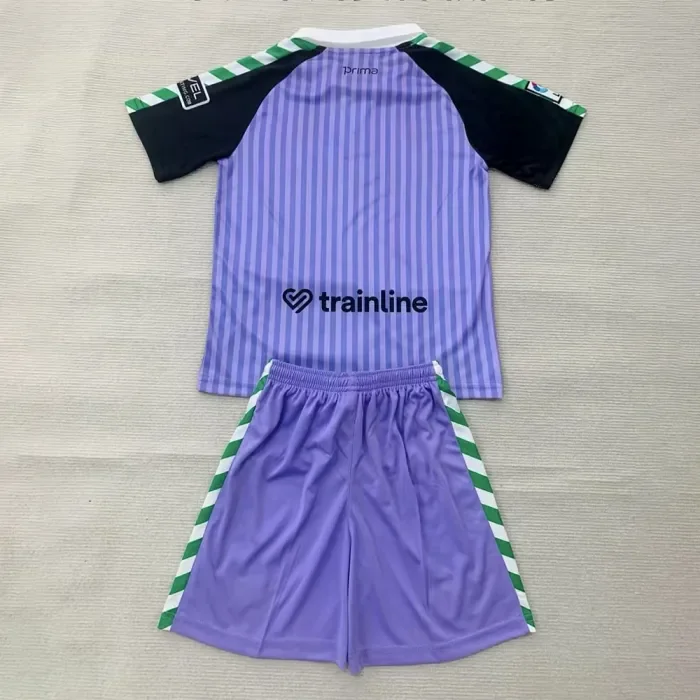 Real Betis Retro Goalkeeper Purple Men Jersey Suit 25/26