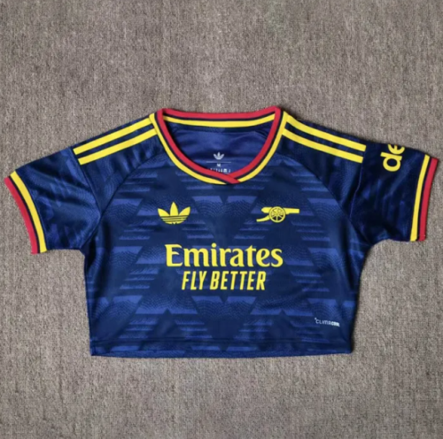 Arsenal Away Woman Cropped Jersey