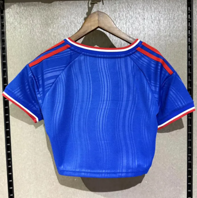 Manchester United Away Woman Cropped Jersey