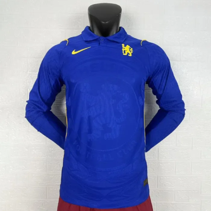 Chelsea Home Player Long Sleeve Men Jersey 26/27