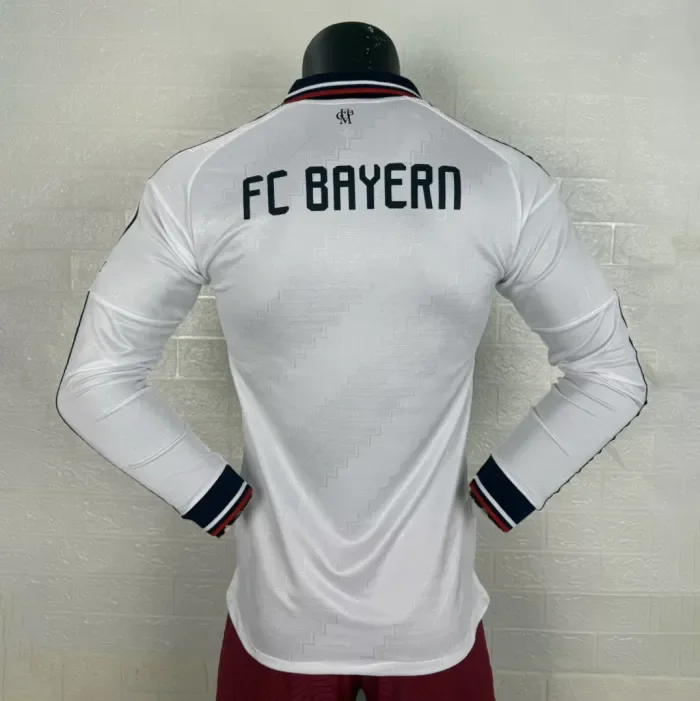 Bayern Munich Away Player Long Sleeve Man Jersey 26/27