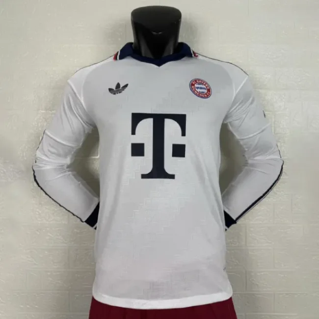 Bayern Munich Away Player Long Sleeve Man Jersey 26/27