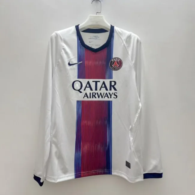 Paris Saint Germain Away Men Long Sleeve Jersey 26/27