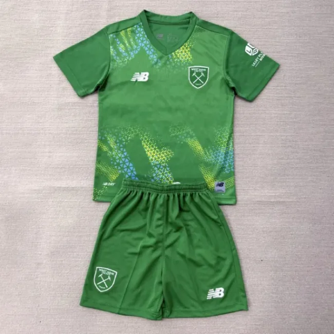 West Ham Home Goalkeeper Kids Suit 26/27