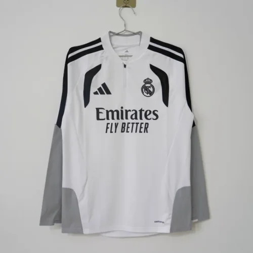 Real Madrid Player Version Quarter-Zip Training Top 2026