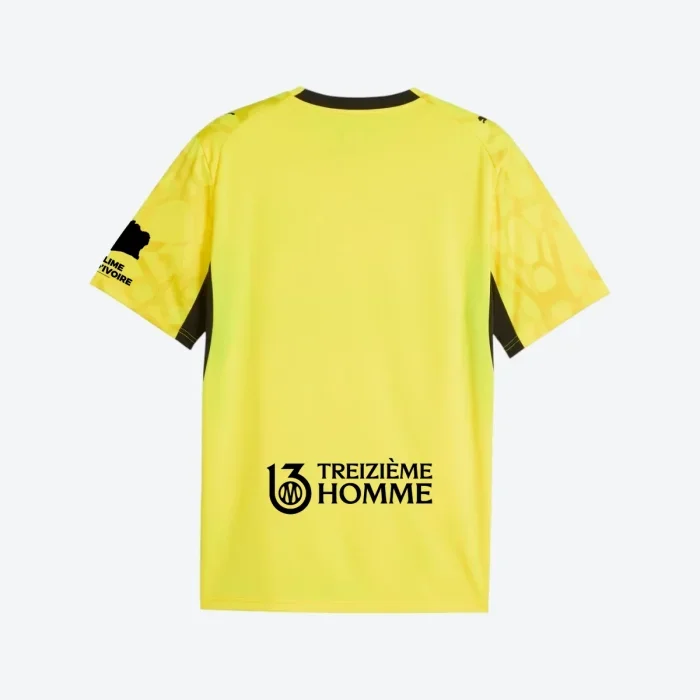 Marseille Yellow Goalkeeper Men Jersey Suit 26/27