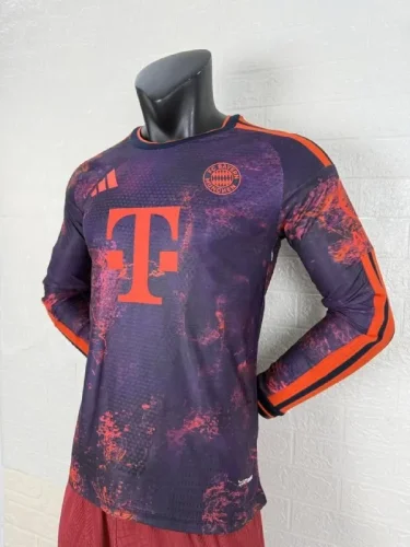 Bayern Munich Third Player Long Sleeve Jersey 26/27