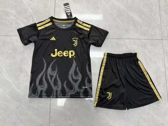 Juventus Third Kids Suit & Socks 26/27