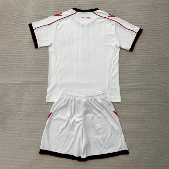 Aberdeen FC Away Kids Jersey Suit 26/27
