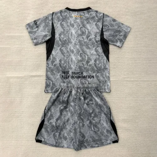 Barcelona Grey Goalkeeper Men Jersey Suit 26/27