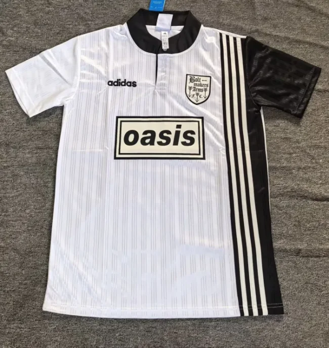 Oasis x The Bolt Makers Arms 1996 White Man Jersey