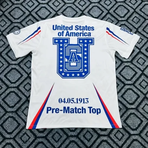 United States 2026 Pre Match White Men Jersey