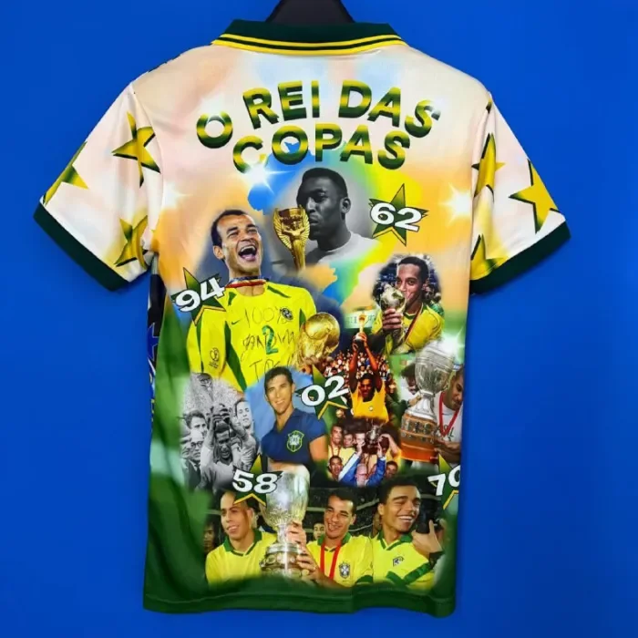 Brazil Retro Rumo Ao Hexa Bootleg Men Jersey 2026