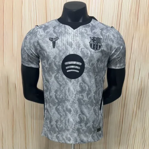 Barcelona Grey Goalkeeper Player Men Jersey 26/27