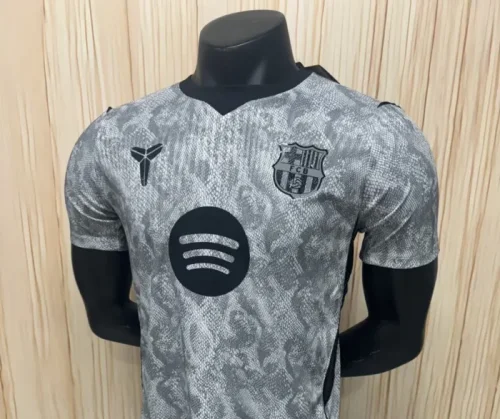 Barcelona Grey Goalkeeper Player Men Jersey 26/27