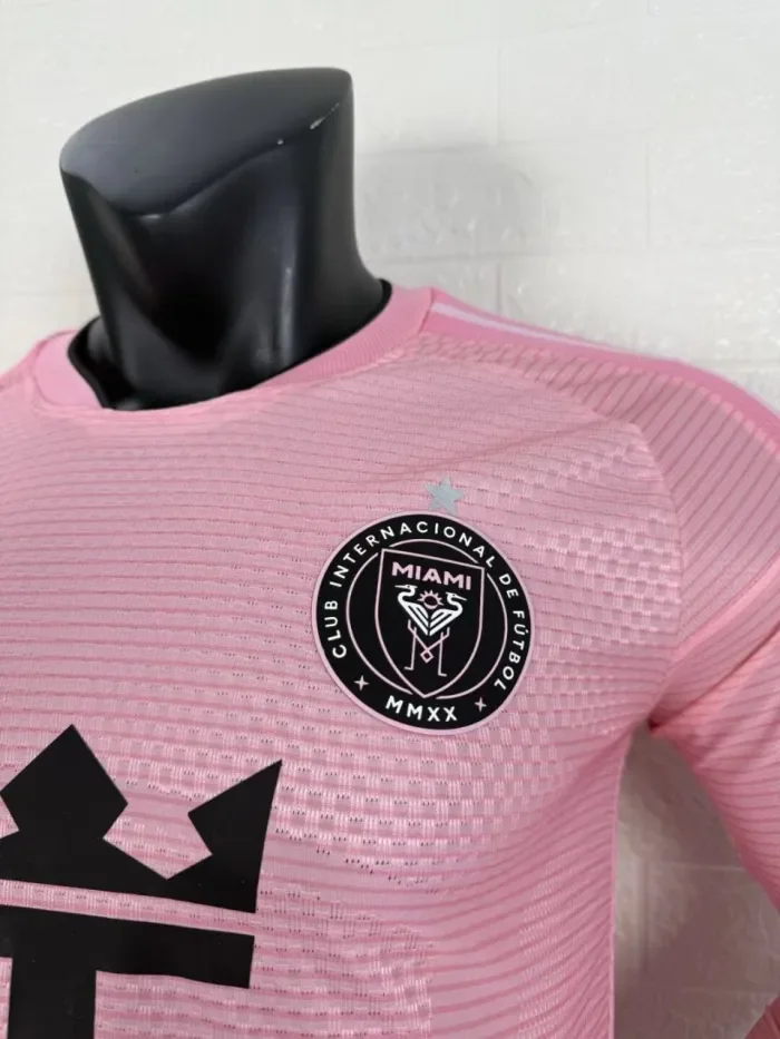 Inter Miami Home Player Long Sleeve Man Jersey 26/27