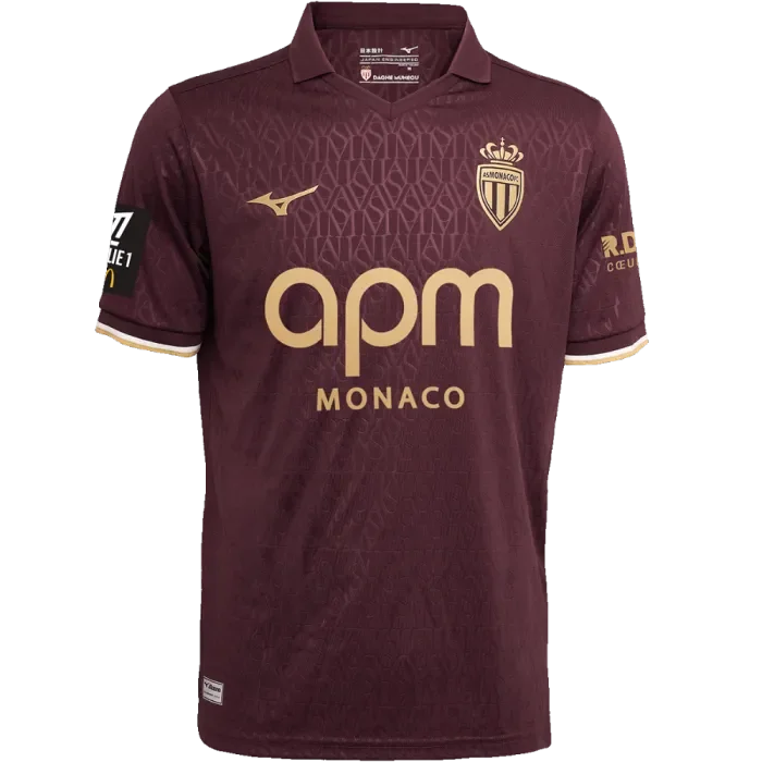 AS Monaco Away Player Man Jersey 26/27